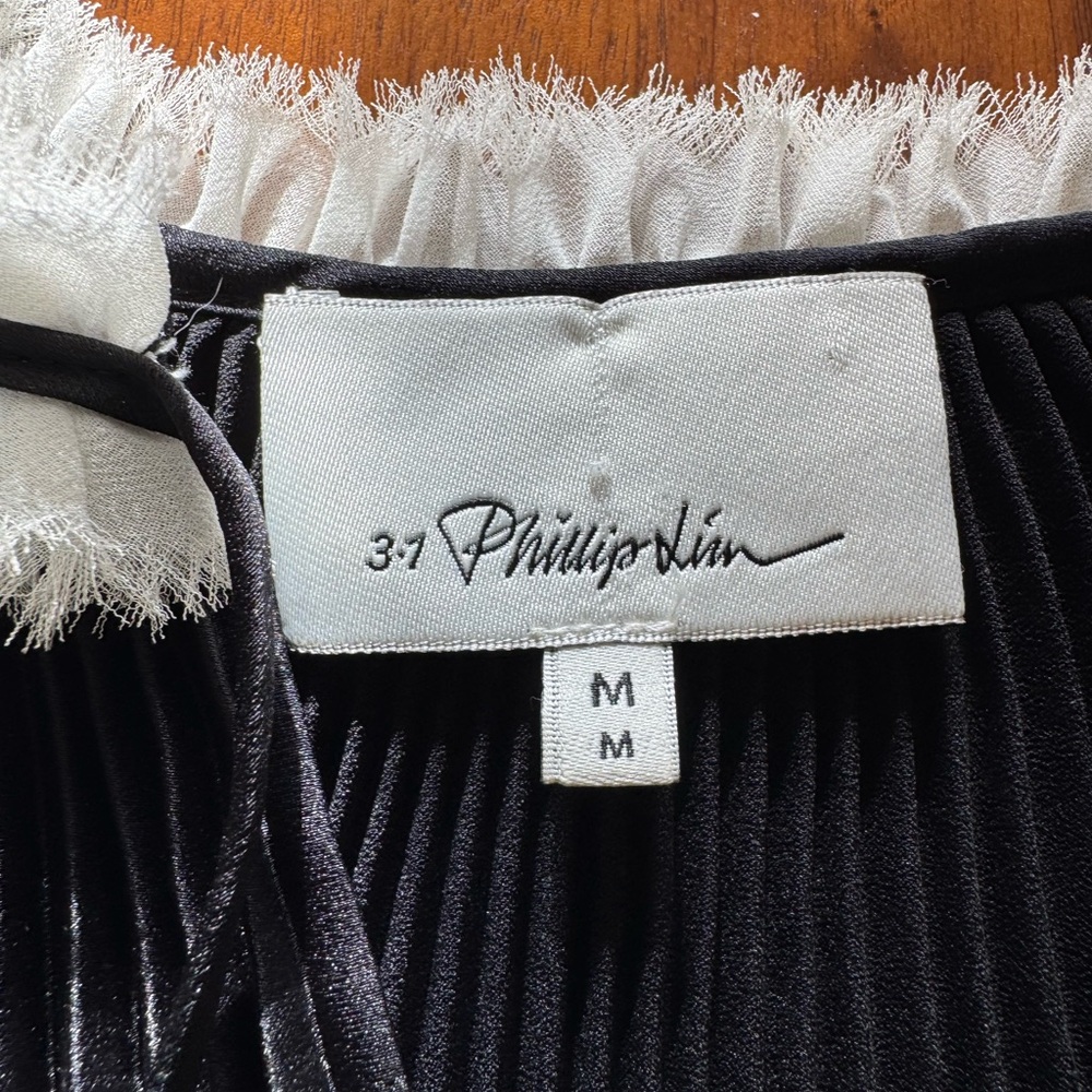 3.1 Phillip Lim Pleated Blouse - Picture 9 of 14